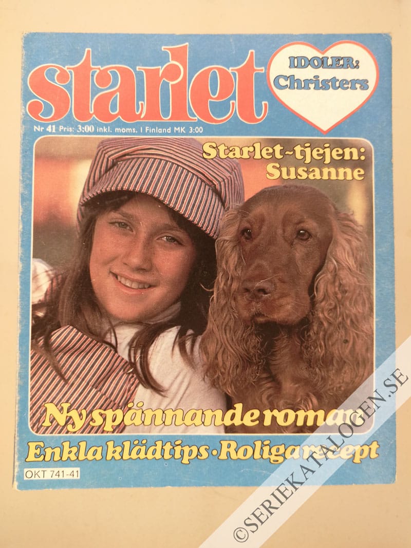Framsida på Starlet #41 (1977)