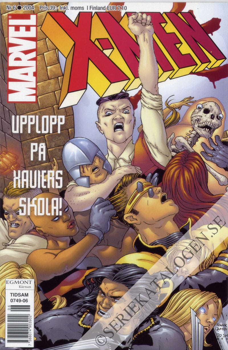 Framsida på X-Men #6 (2004)