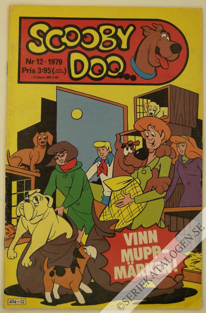 Framsida på Scooby Doo #12 (1979)