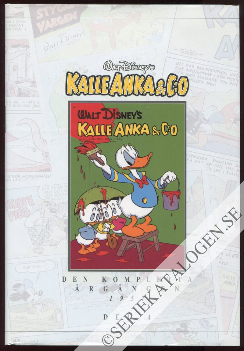 Framsida på Kalle Anka & C:o - den kompletta årgången 1957 del 4 (2003)