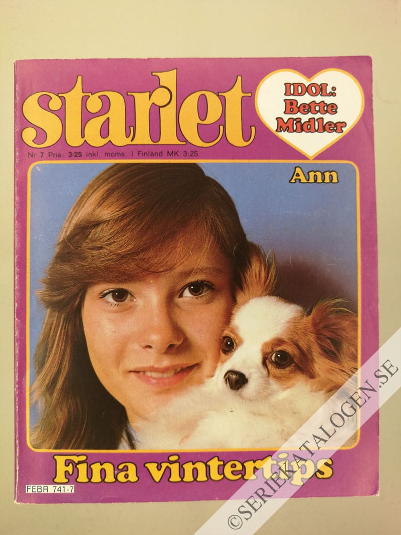 Framsida på Starlet #7 (1979)