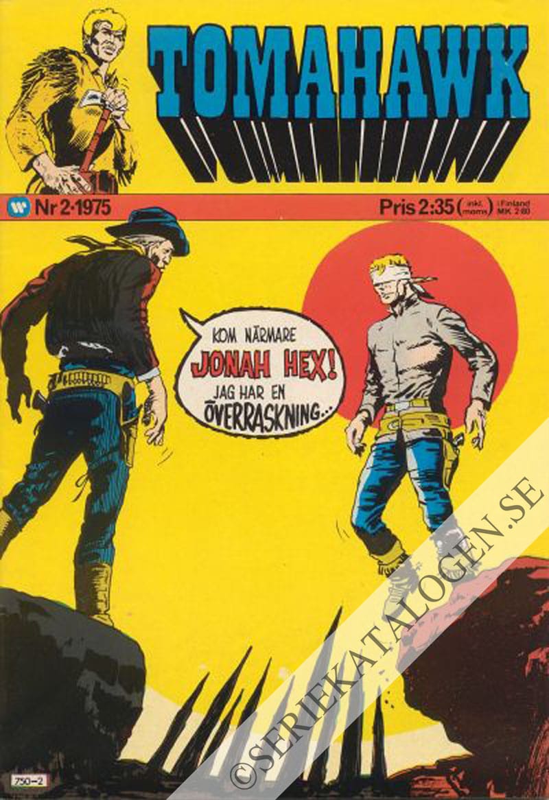Framsida på Tomahawk #2 (1975)