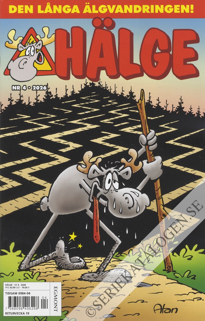 Framsida på Hälge #4 (2026)