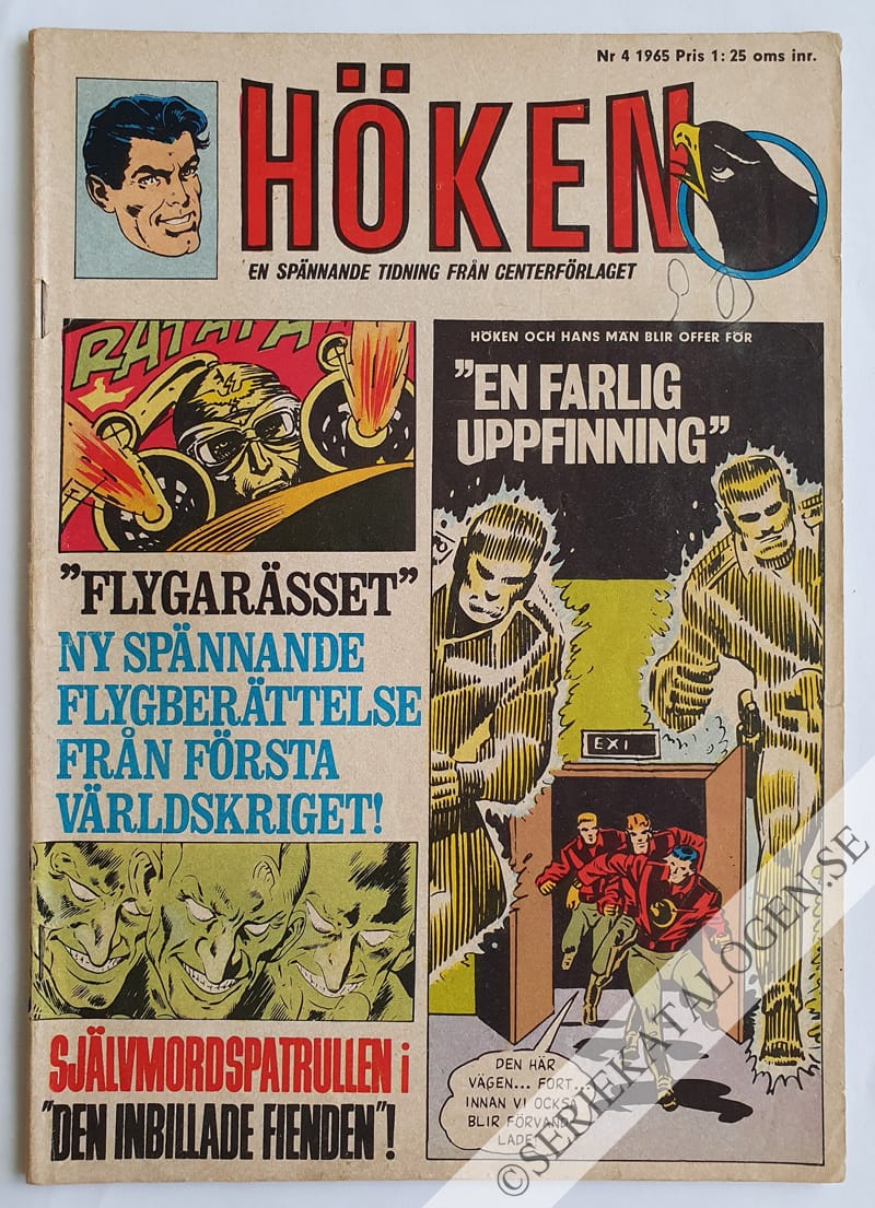 Framsida på Höken #4 (1965)