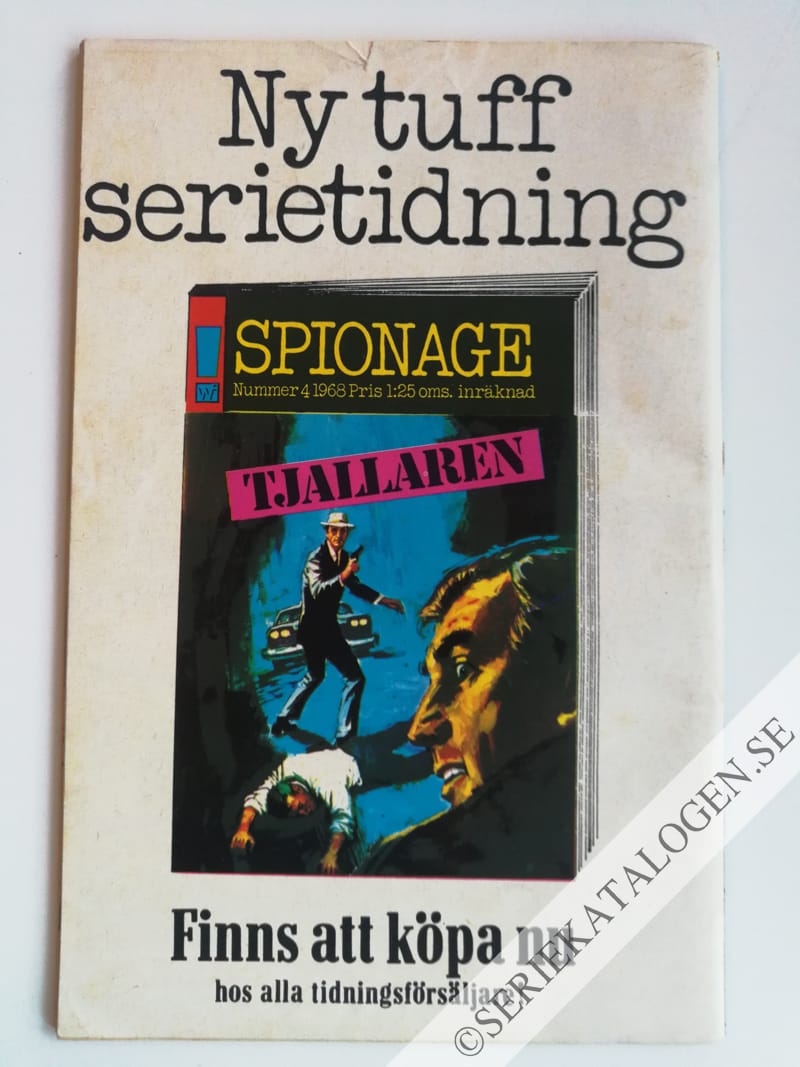 Baksida på Högt spel i Kairo (1968)