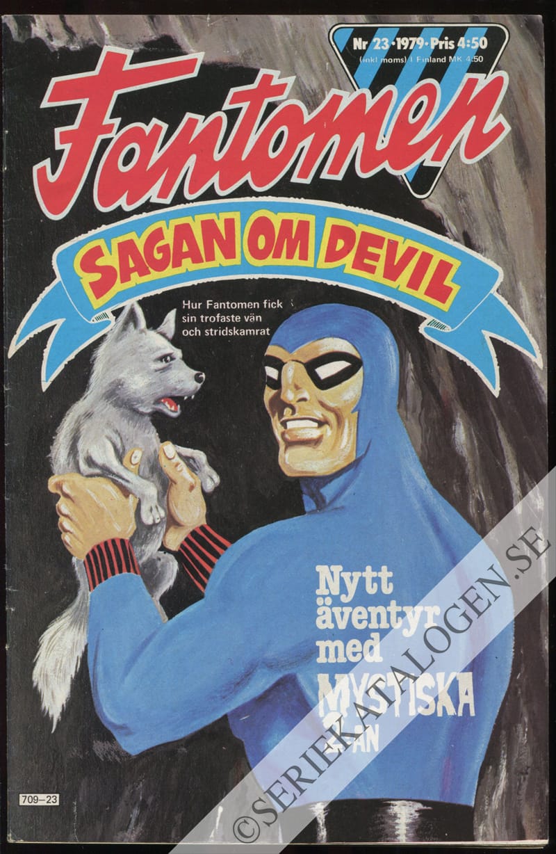 Framsida på Fantomen #23 (1979)