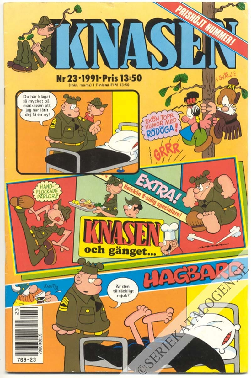 Framsida på Knasen #23 (1991)