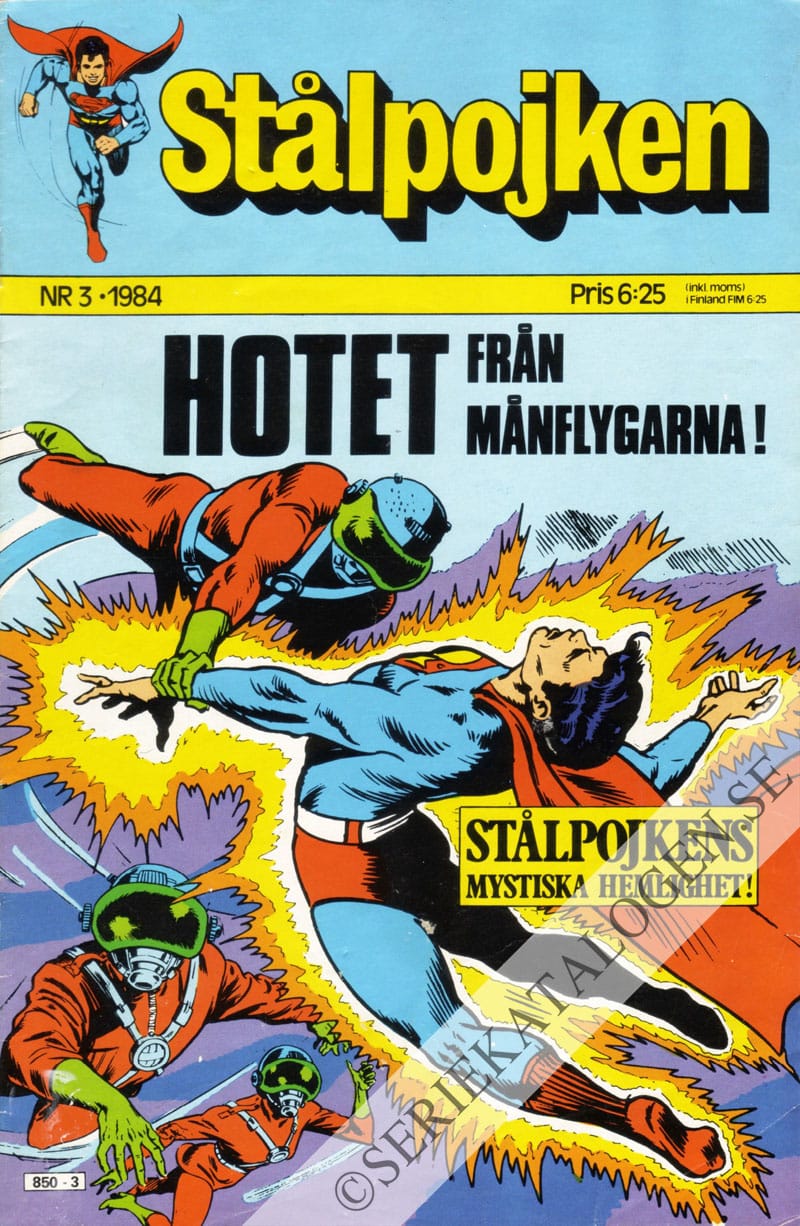 Framsida på Stålpojken #3 (1984)
