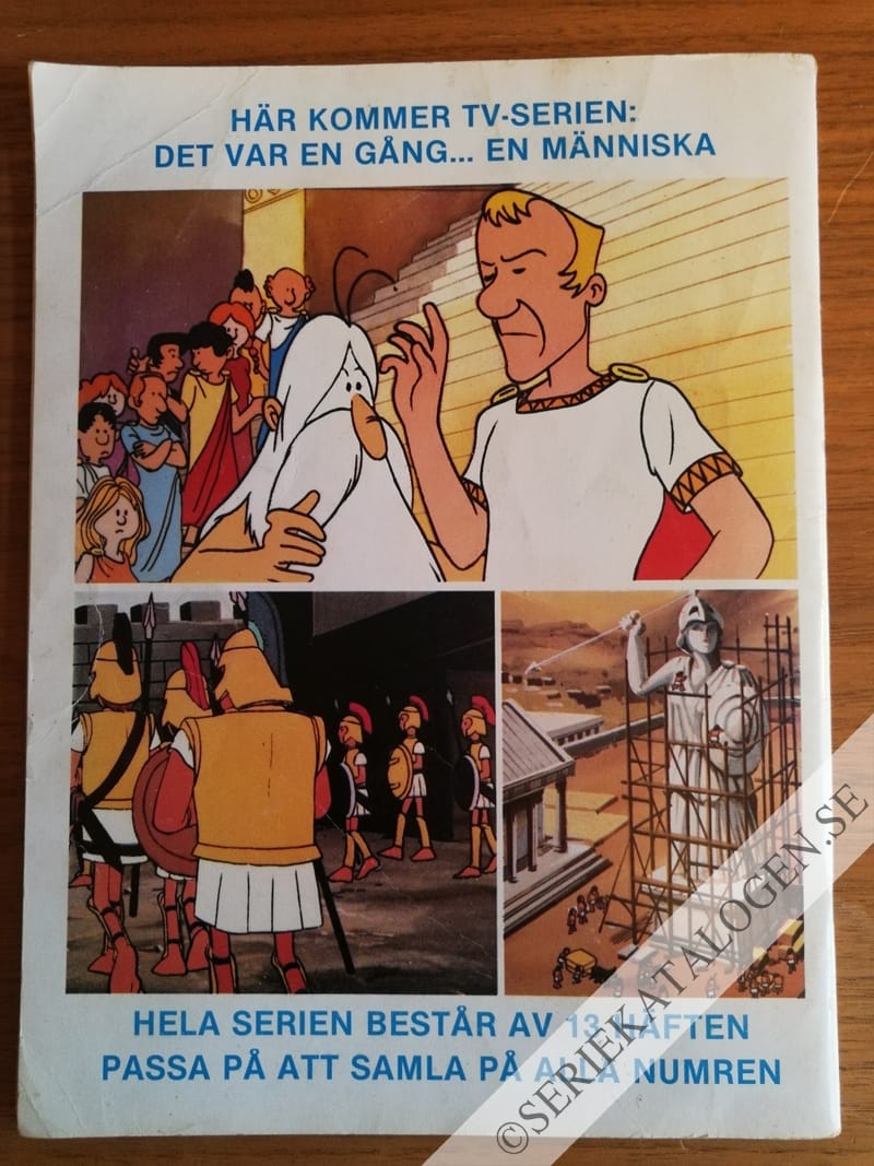 Baksida på Ständigt bråk med perserna/Och gudarna hade alltid ett finger med i spelet (1982)