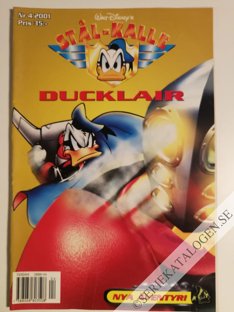 Framsida på Stål-Kalle Ducklair (2001)