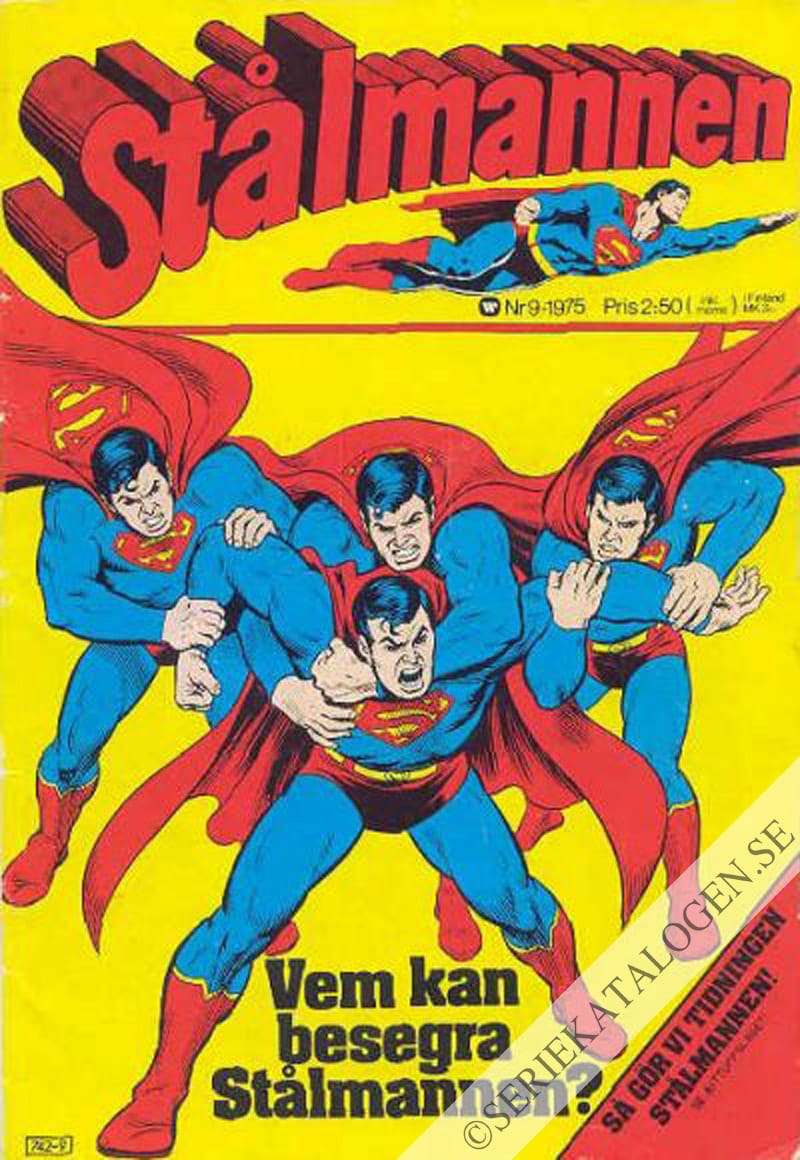 Framsida på Stålmannen #9 (1975)