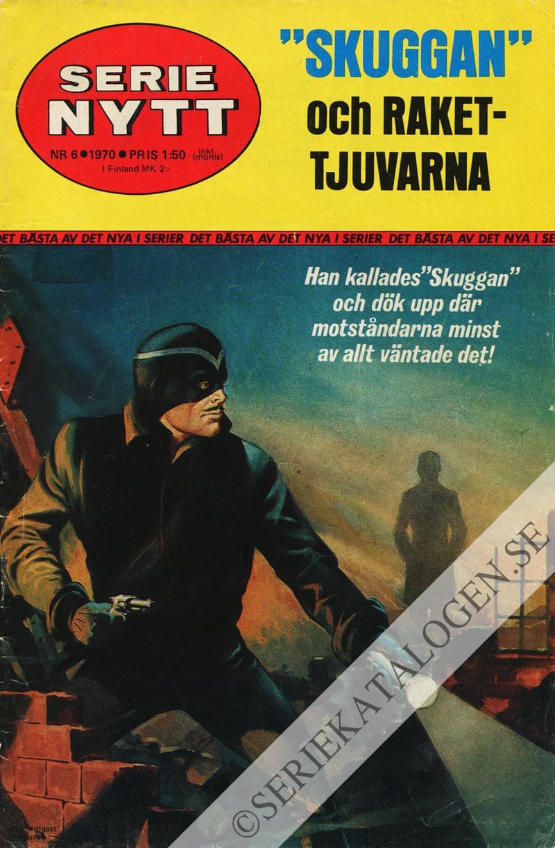 Framsida på Serie-Nytt #6 (1970)