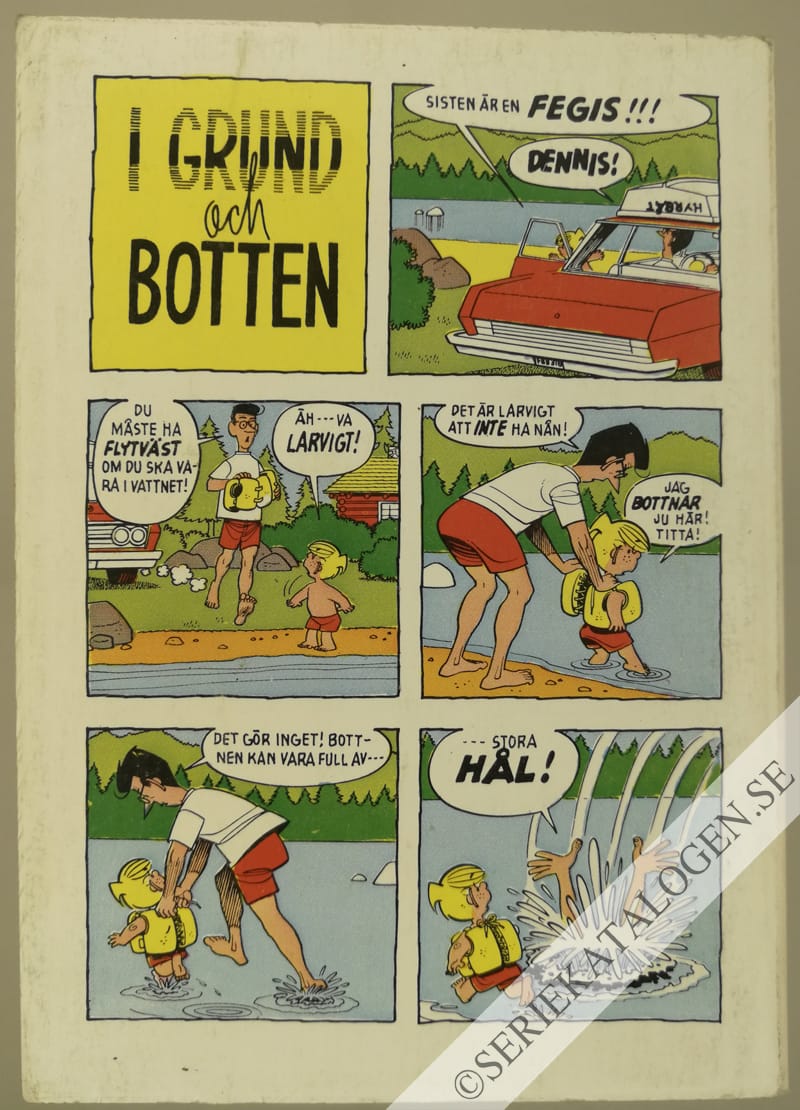 Baksida på Dennis den förskräcklige (1972)