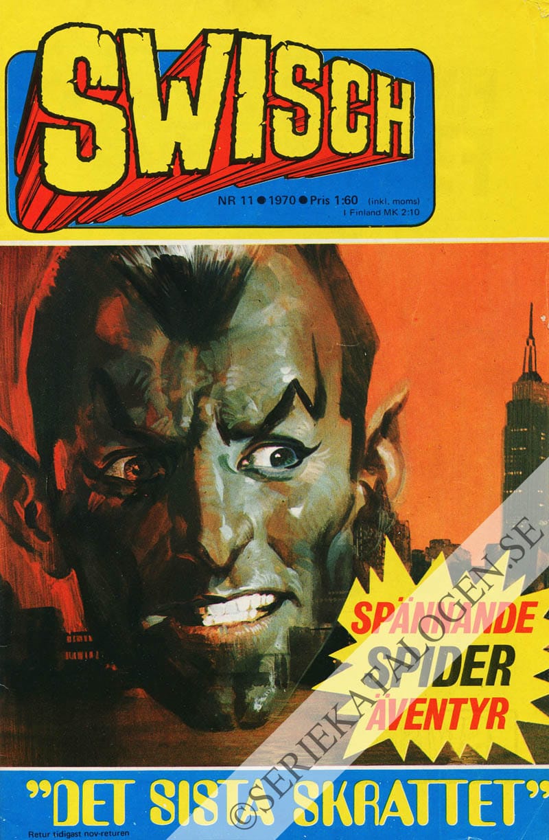 Framsida på Swisch #11 (1970)