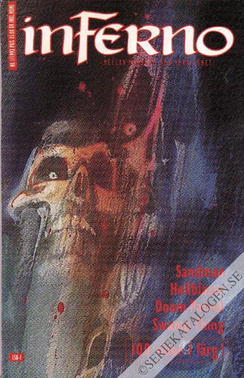 Framsida på inFerno #1 (1992)