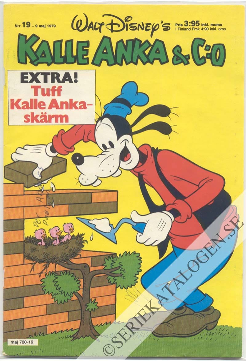 Framsida på Kalle Anka & C:o #19 (1979)