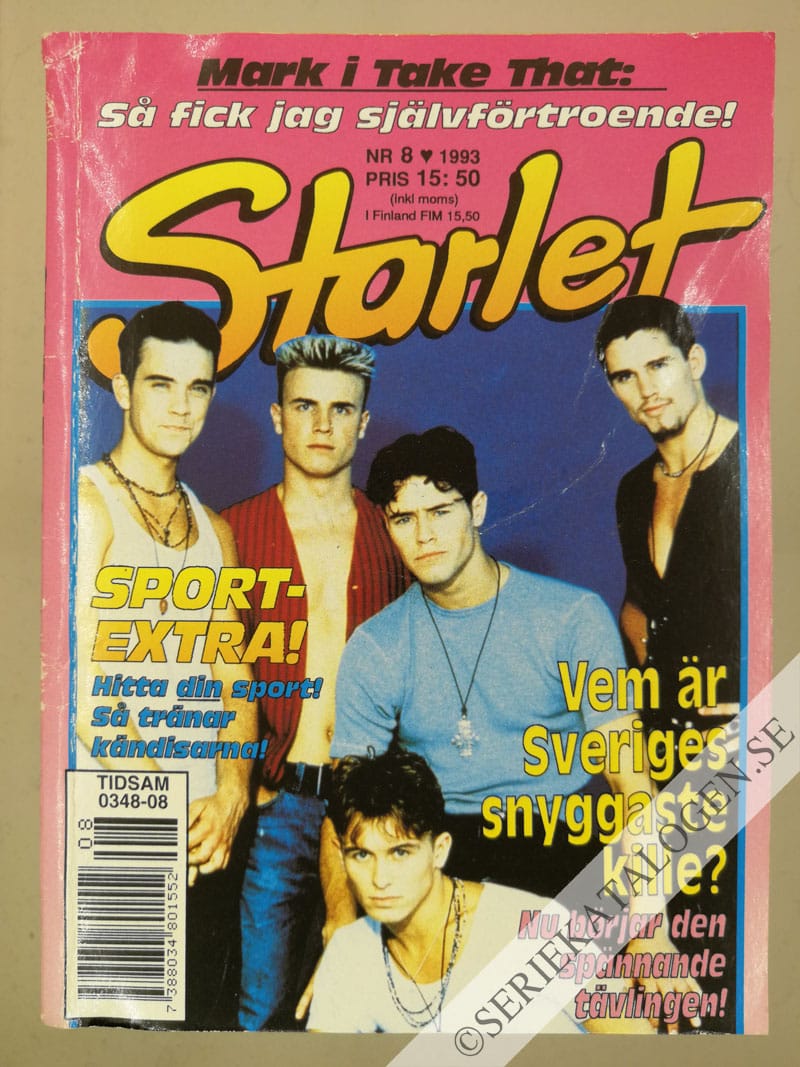 Framsida på Starlet #8 (1993)