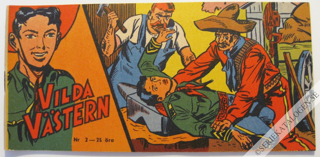 Framsida på Vilda Västern #2 (1957)