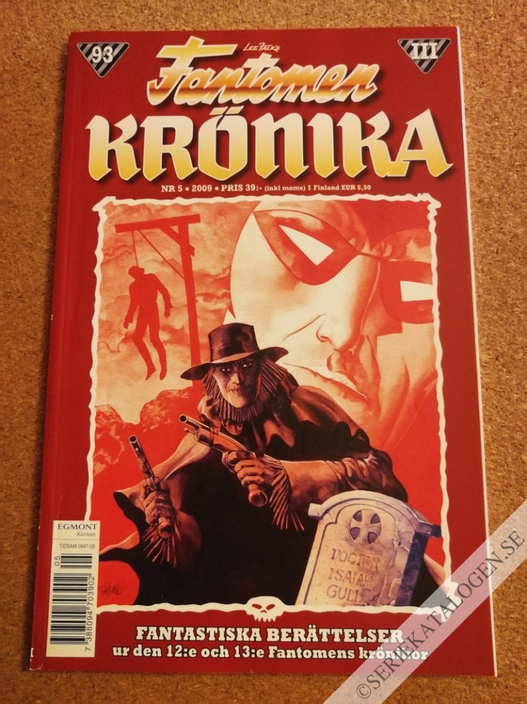 Framsida på Fantomen Krönika #5 (2009)