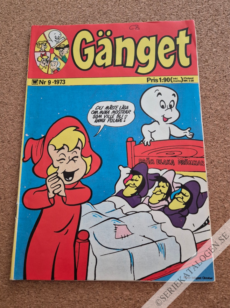 Framsida på Gänget #9 (1973)