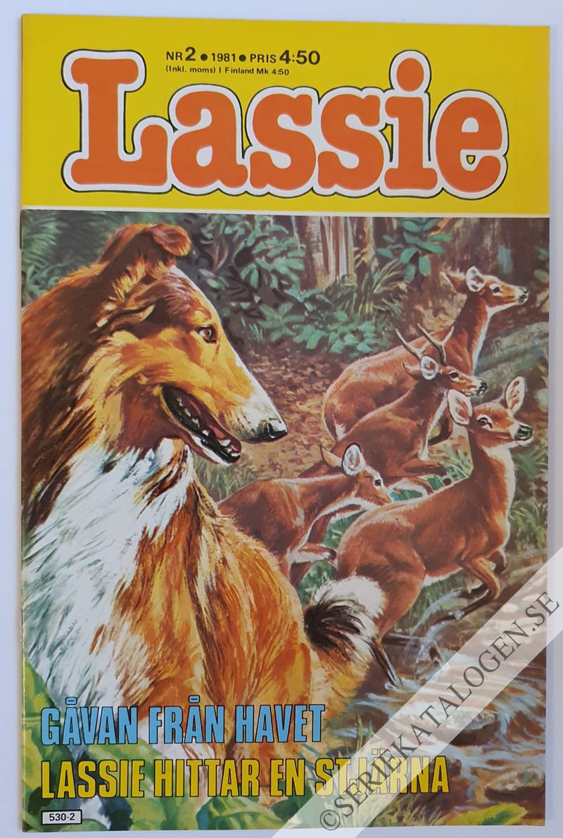 Framsida på Lassie #2 (1981)
