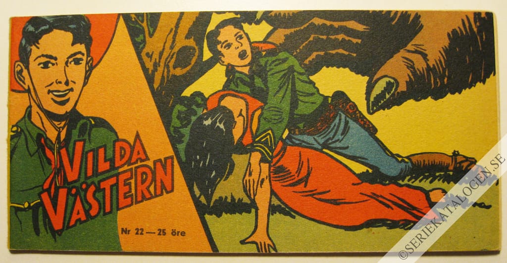 Framsida på Vilda Västern #22 (1955)