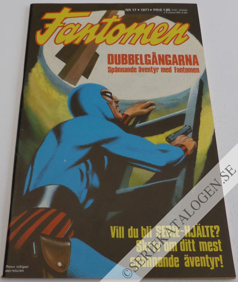 Framsida på Fantomen #17 (1971)
