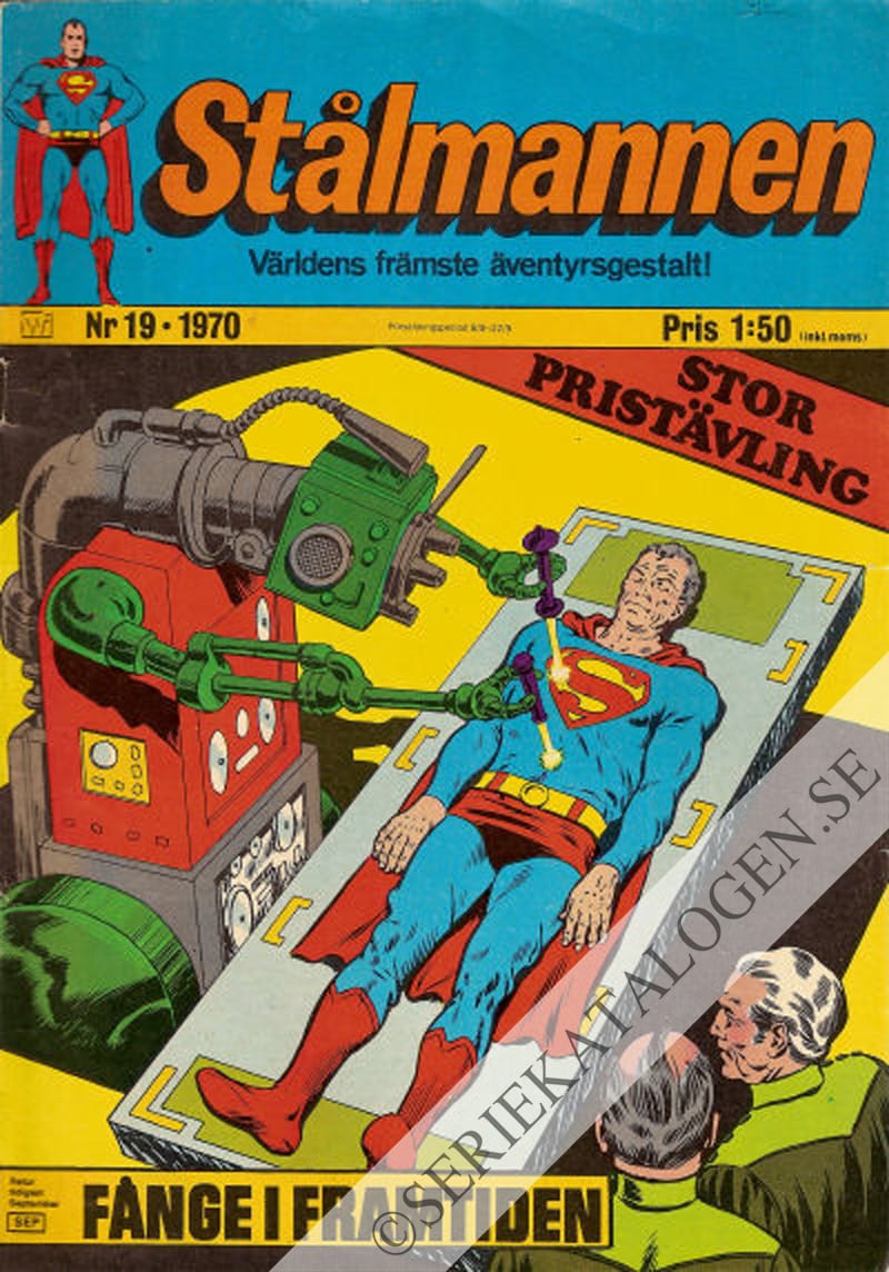 Framsida på Stålmannen #19 (1970)