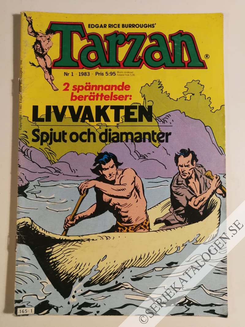 Framsida på Tarzan #1 (1983)