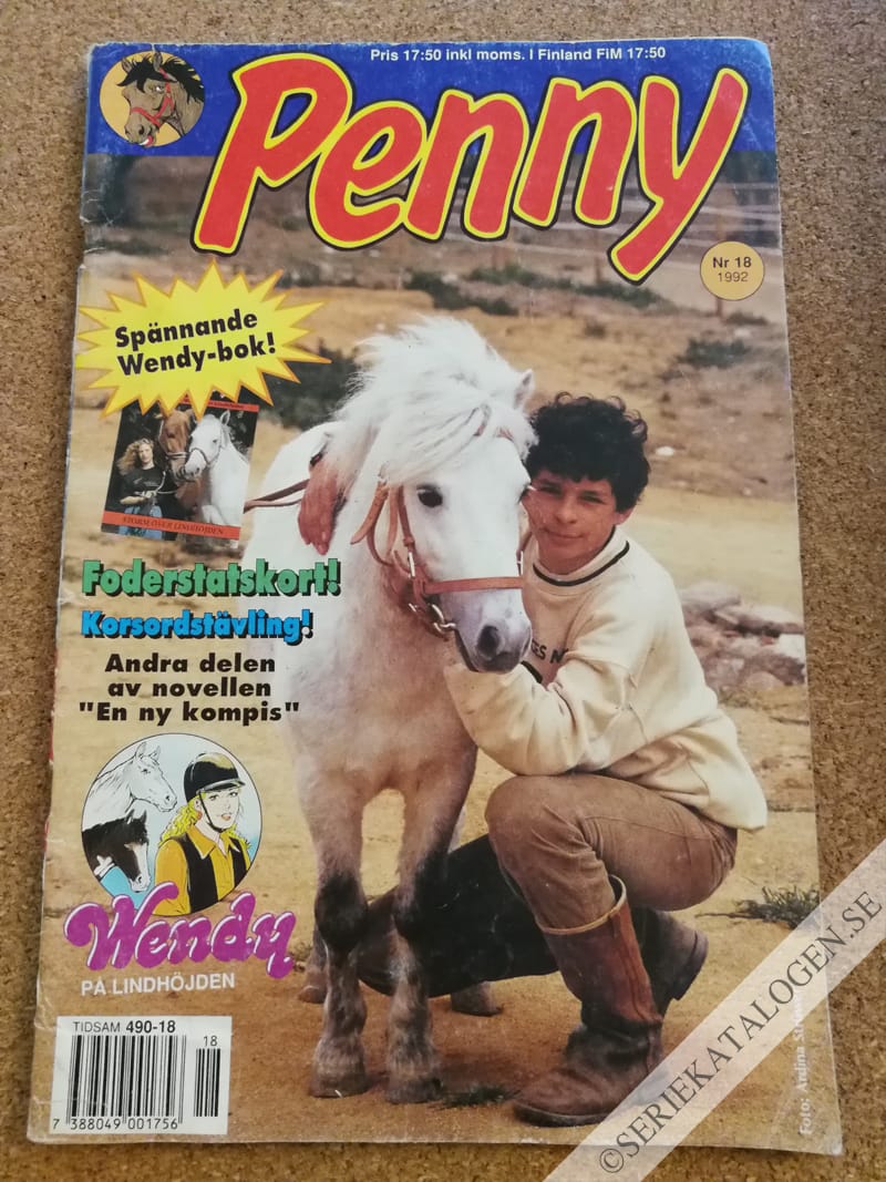 Framsida på Penny #18 (1992)