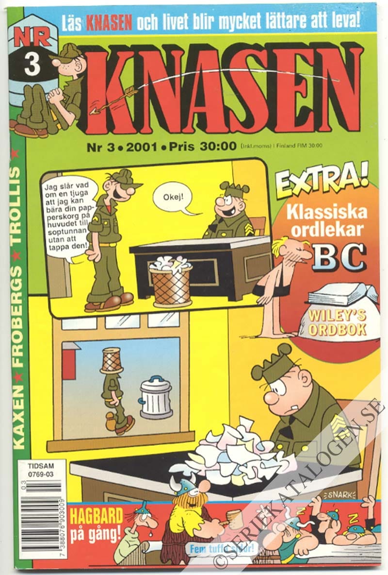 Framsida på Knasen #3 (2001)