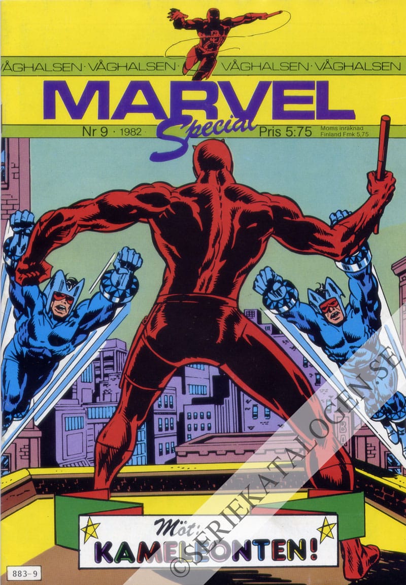 Framsida på Marvel special #9 (1982)