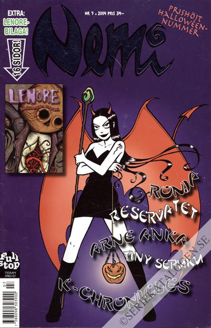 Framsida på Nemi #7 (2004)