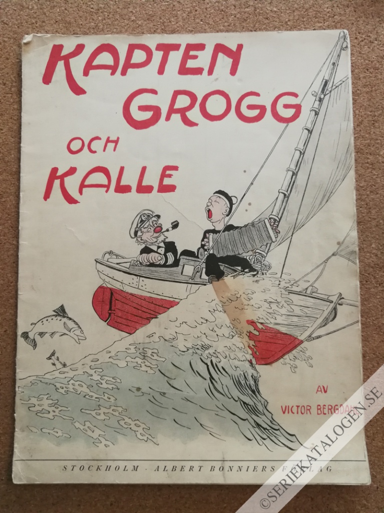 Framsida på Kapten Grogg och Kalle # (1923)