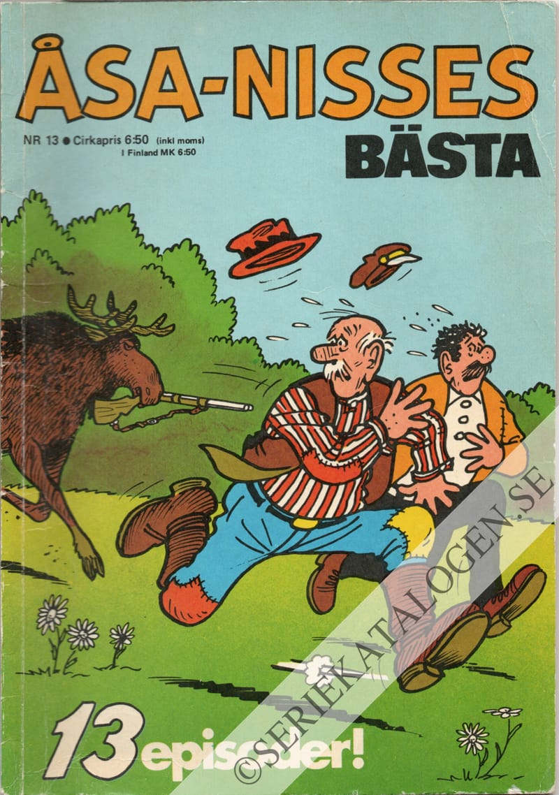 Framsida på Åsa-Nisses bästa #13 (1979)