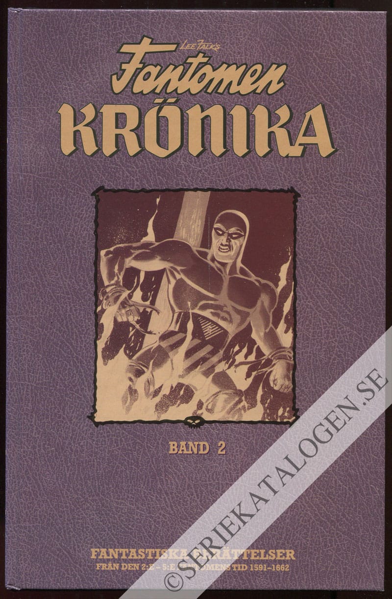 Framsida på Fantomen Krönika - inbunden samlingsvolym 1591-1662 (2000)