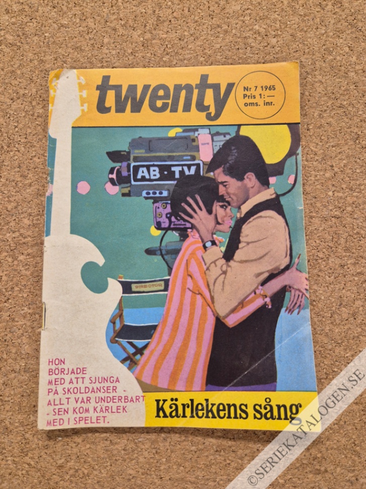 Framsida på Kärlekens sång (1965)