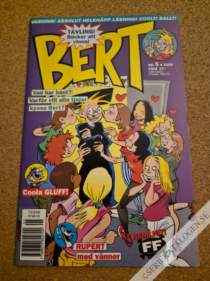 Framsida på Bert #5 (2000)