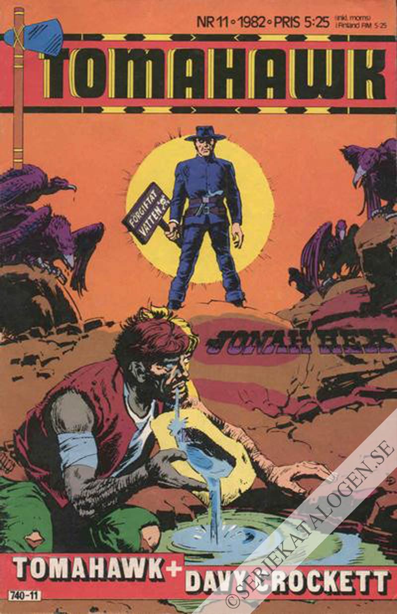 Framsida på Tomahawk #11 (1982)