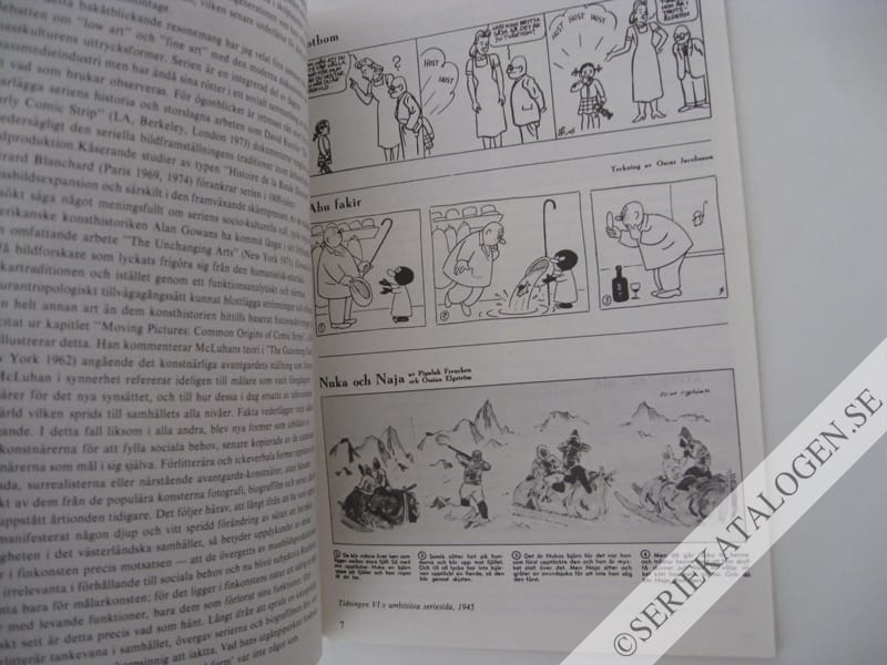 Exempel på Svenska serier och serietecknare (1979)