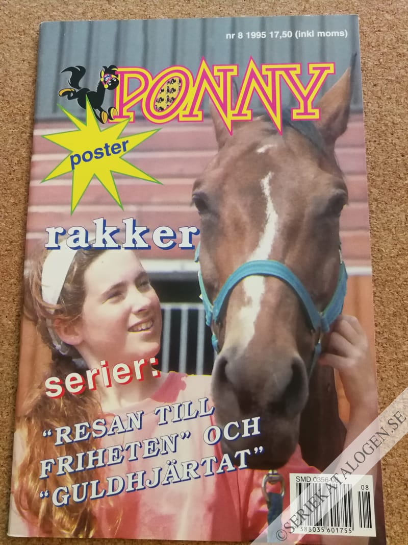 Framsida på Ponny-magasinet #8 (1995)