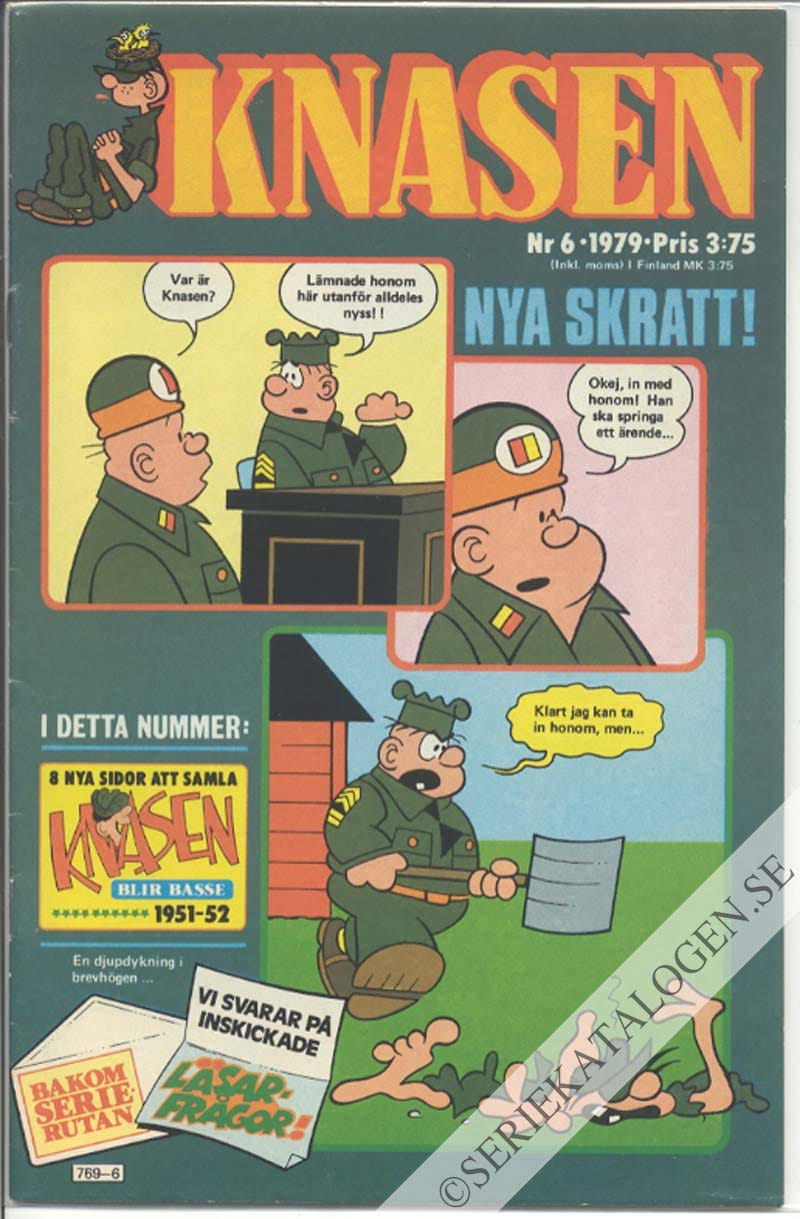 Framsida på Knasen #6 (1979)