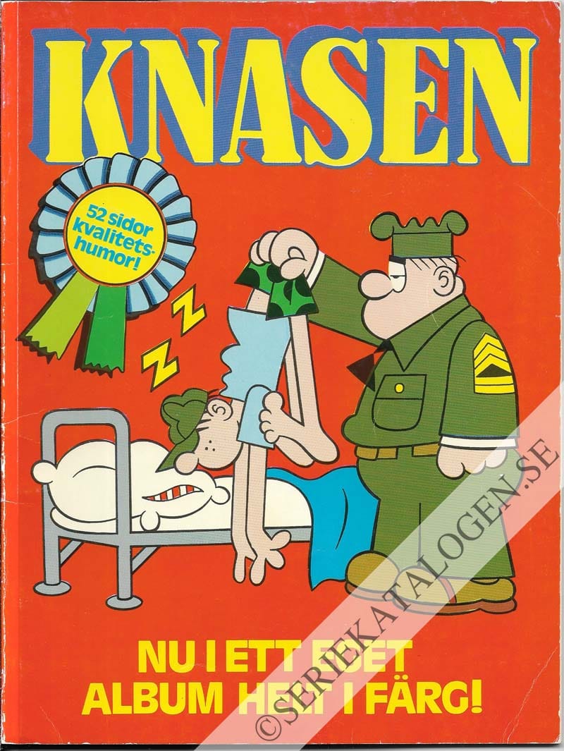 Framsida på Knasen Nu i ett eget album helt i färg (1978)