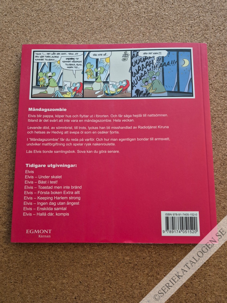 Baksida på Måndagszombie (2010)
