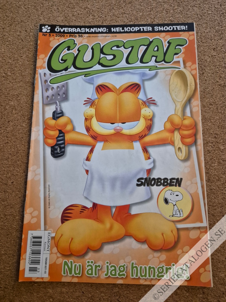 Framsida på Gustaf #3 (2009)