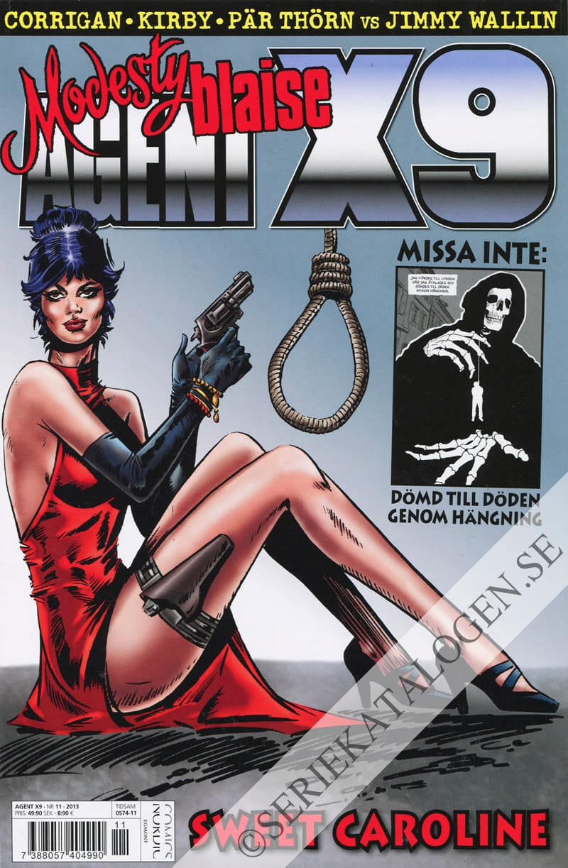 Framsida på Agent X9 #11 (2013)