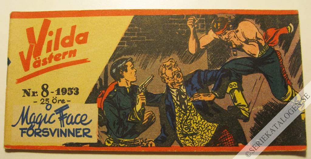 Framsida på Vilda Västern #8 (1953)