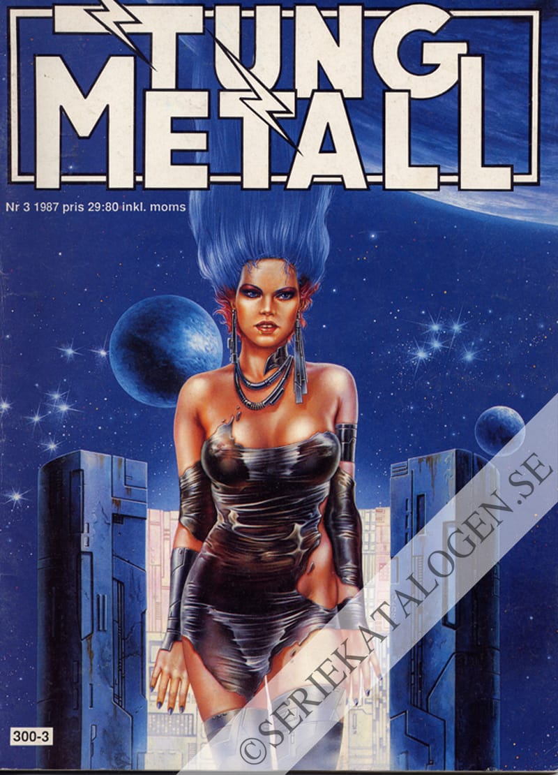 Framsida på Tung metall #3 (1987)