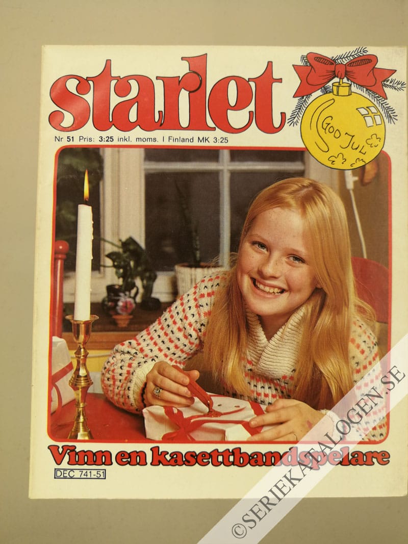Framsida på Starlet #51 (1978)