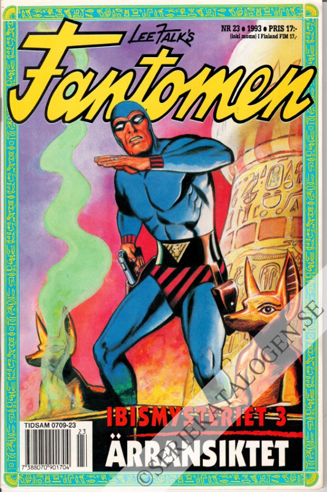 Framsida på Fantomen #23 (1993)